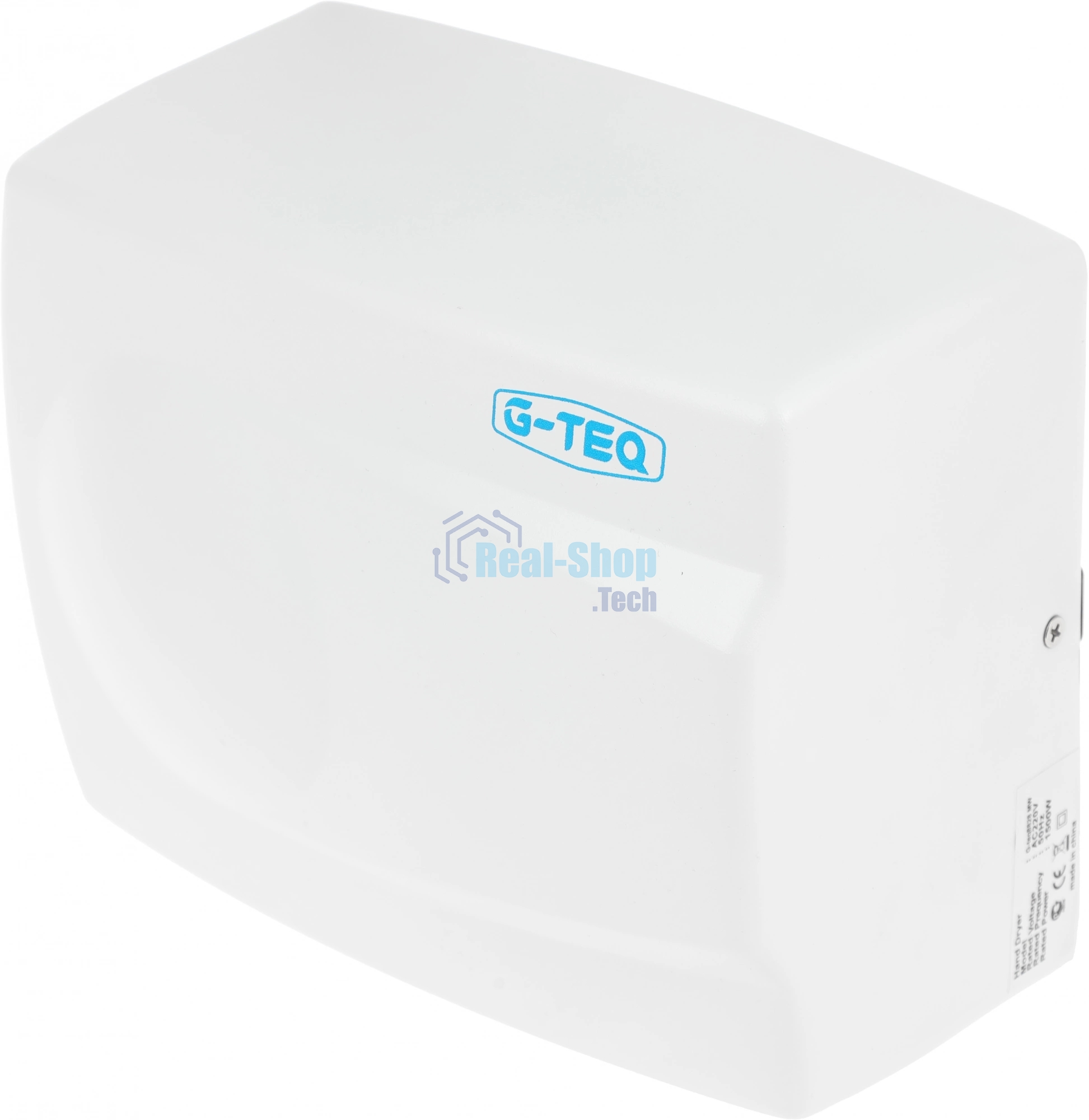 Сушилка для рук G-TEQ 8828 MW 1500Вт 16м/сек металл белый