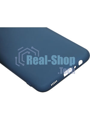Чехол (клип-кейс) BoraSCO Microfiber Case для Samsung Galaxy A03 синий