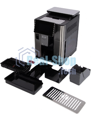 Кофемашина автоматическая DeLonghi ECAM610.74.MB черный/серебристый, исп. кофе - зерновой/молотый, 2.2 л, 1450 Вт, 19 Бар.