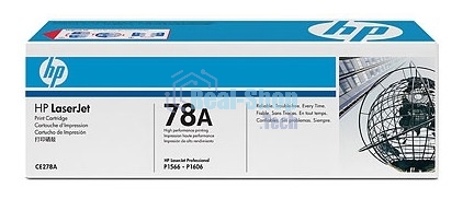 Картридж лазерный HP CE278A черный LJ P1566/P1606 (2100 стр.)