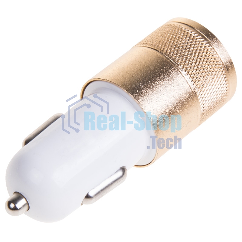 Автозарядка в прикуриватель Rexant 2хUSB (АЗУ) (1000+2100 mA)
