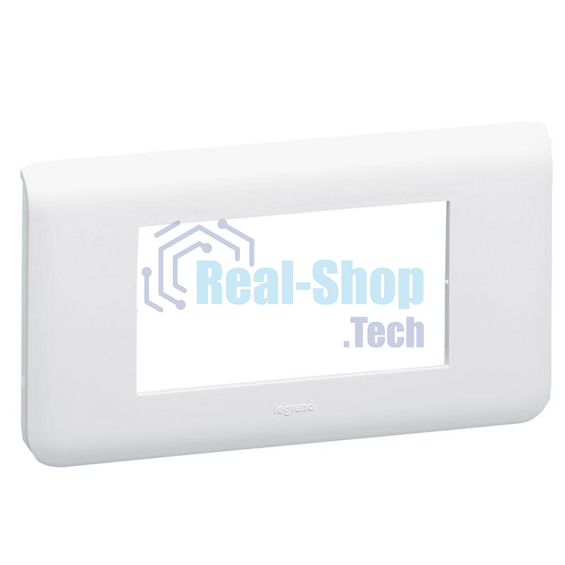 Рамка 4 мод. Mosaic New бел. Legrand 078814