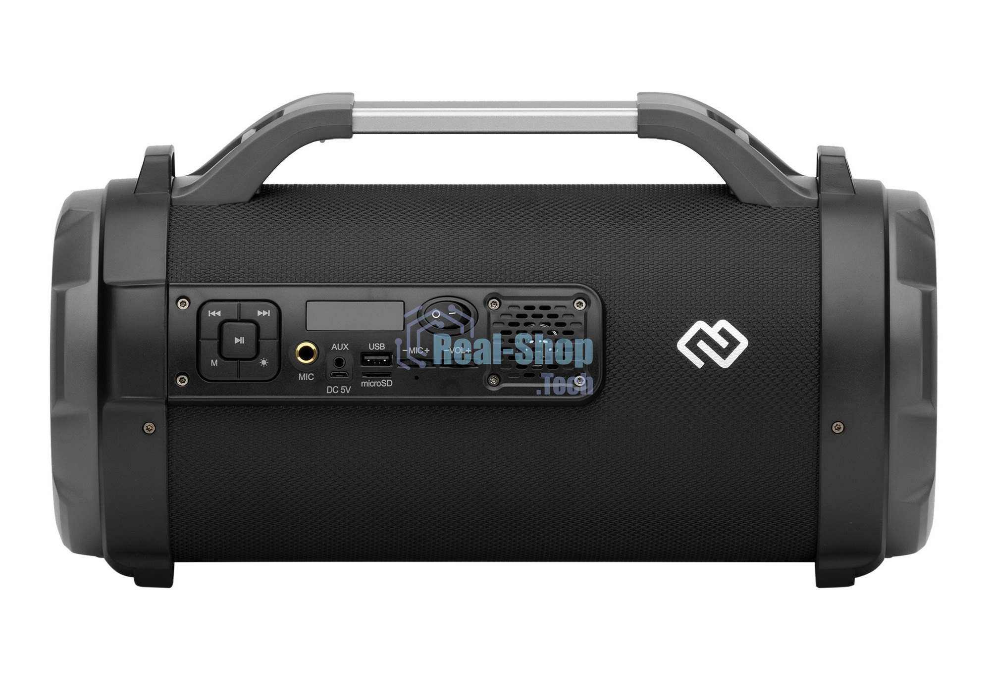 Колонка портативная Digma S-23 черный 18W 1.0 BT 10м 1800mAh (SP2318B)