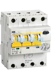 Выключатель автоматический дифференциального тока Iek MAD22-6-032-C-30 АВДТ 34 C32 30мА