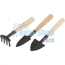 Набор по уходу за комнатными растениями Palisad деревянные рукоятки, 3 предмета