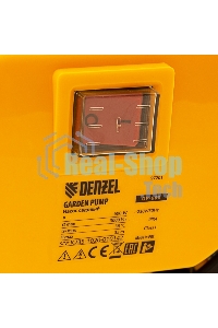 Насос Denzel GP600 садовый поверхностный 600Вт 3000л/ч подъем 35м