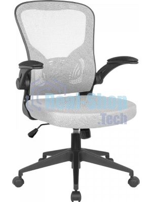 Кресло Defender AKVILON серый, экокожа