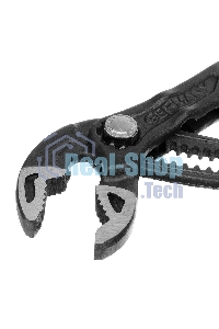 Клещи переставные Gross кнопочный механизм, обливные рукоятки, 180 мм