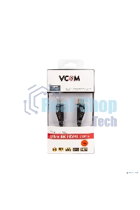 Кабель HDMI 19M/M,ver. 2.1, 8K@60 Hz 1m VCOM CG860-1M