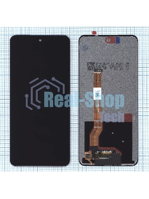 Дисплей для Realme C55 RMX3710, C67 RMX3890, Oneplus Nord CE3 Lite 5G с тачскрином черный orig lcd