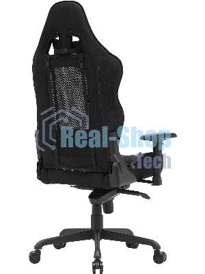 Кресло Cactus CS-CHR-MC04-BBK черный, экокожа