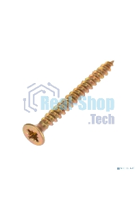 Саморез универсальный Kranz 3х30, желтый цинк, пакет (20шт.)