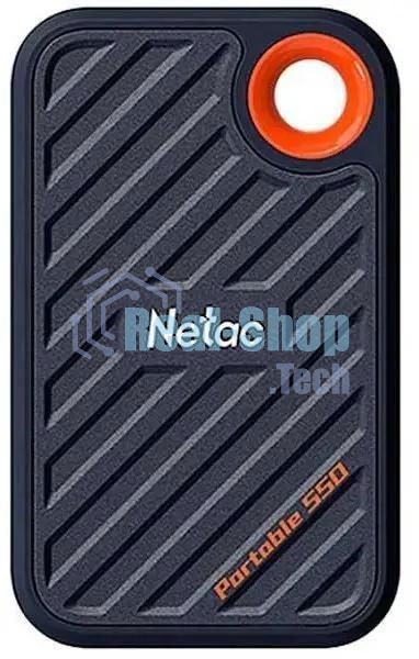 Внешний SSD Netac ZX20, 2TB, USB 3.2 Gen 2x2 Type-C, R/W 2000/1800, черный