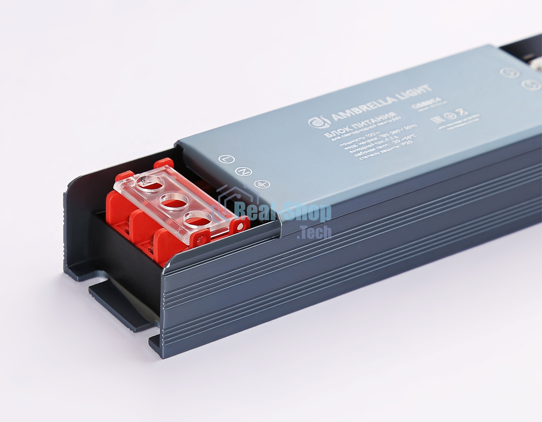 GS8824 блок питания 24V 100W 4.2A IP20 185-260V 130*35*22