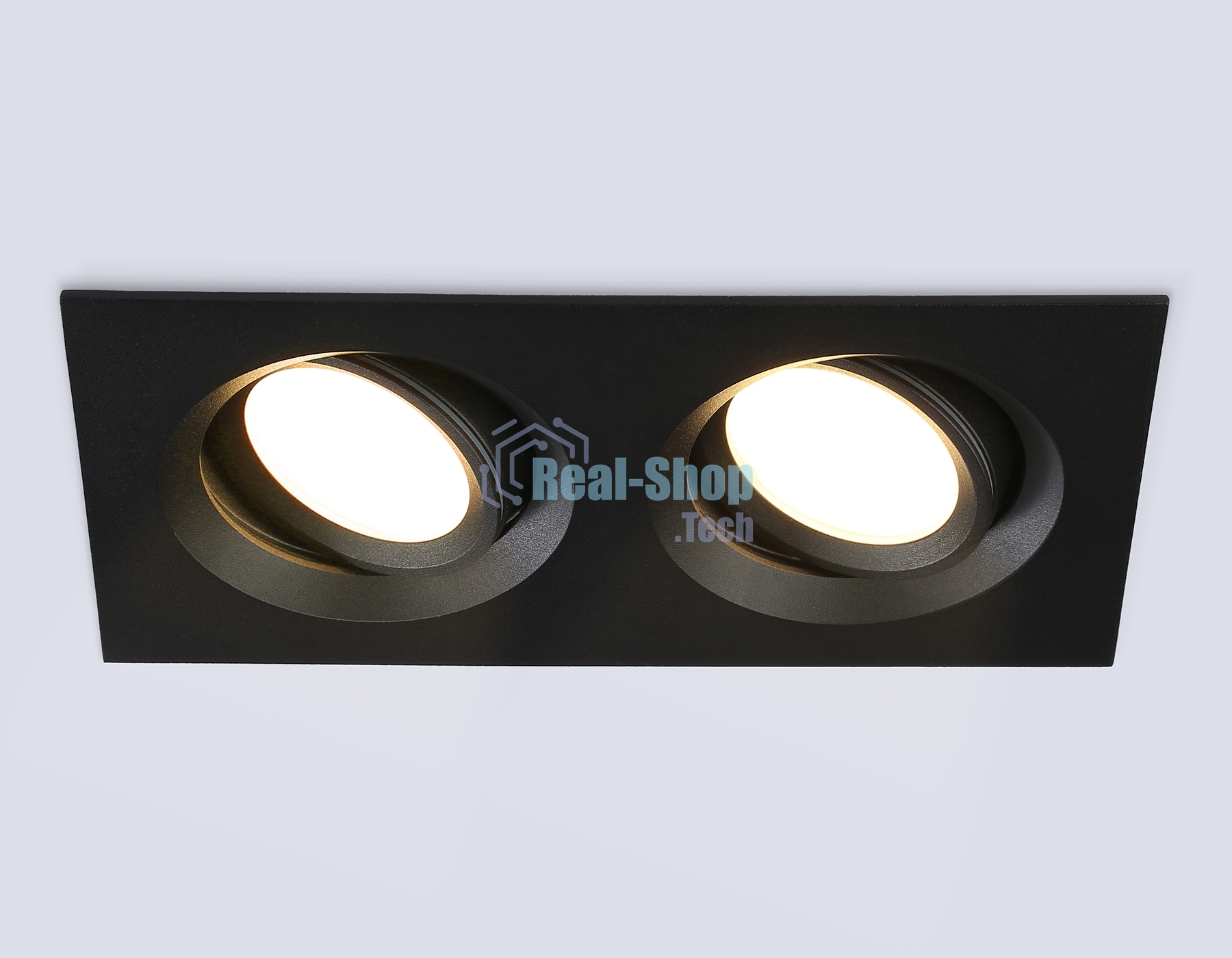 Светильник Ambrella light TN1146/2 BK черный IP44 GU5.3/2 180*95*38