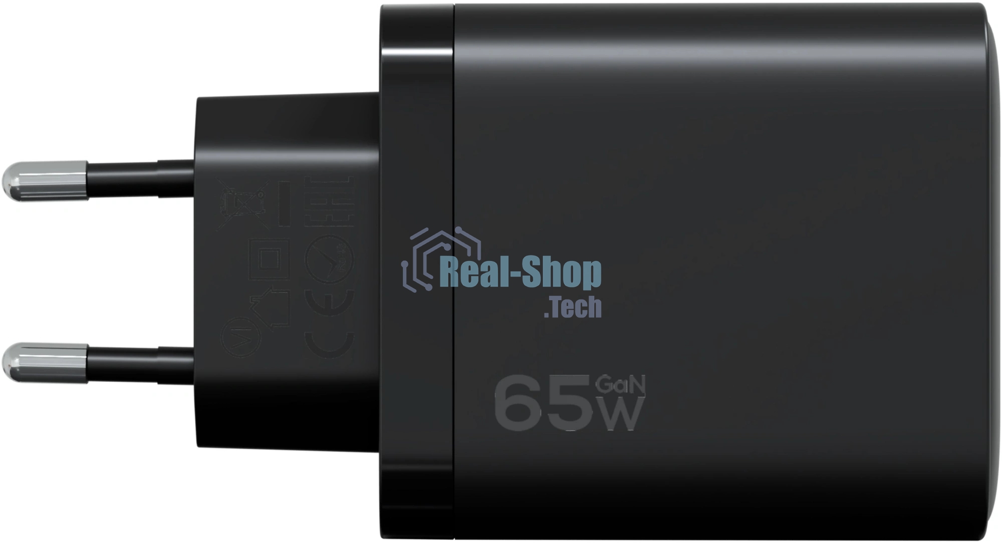 Сетевое зарядное устройство Magssory ACH009 65W (PD3.0+PPS+QC4+AFC+FCP+SCP) универсальное черный