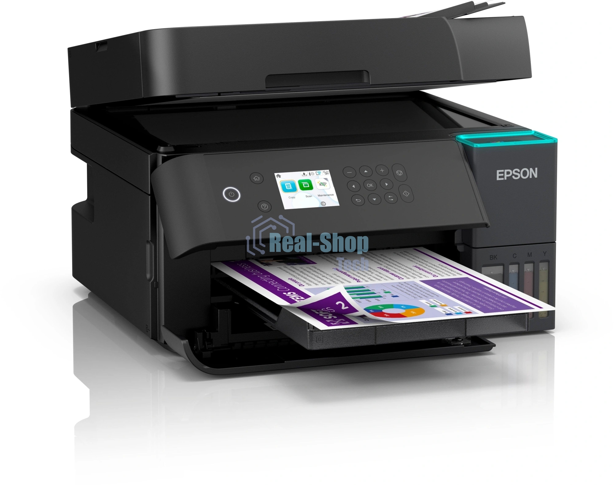 МФУ струйный Epson EcoTank L6370 (C11CL43403) A4 Duplex WiFi черный