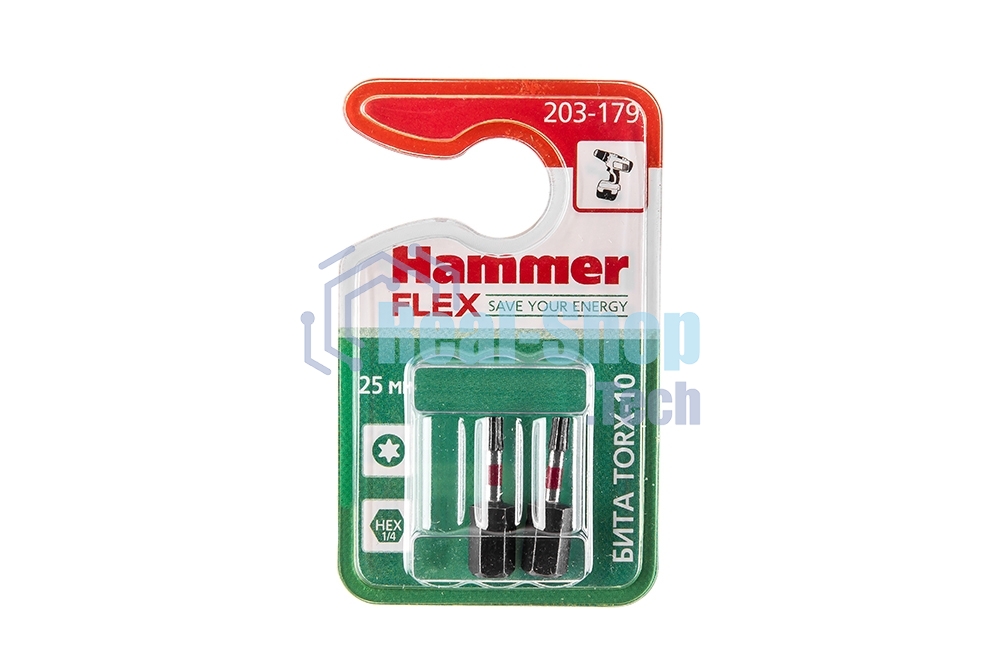 Бита Haммer Flex 203-179TORX-1025мм, 2шт.