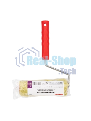 Валик Rexant полиакрил зеленый, ворс 18 мм, ширина ролика 180 мм, Ø 42 мм, бюгель 8 мм серия 