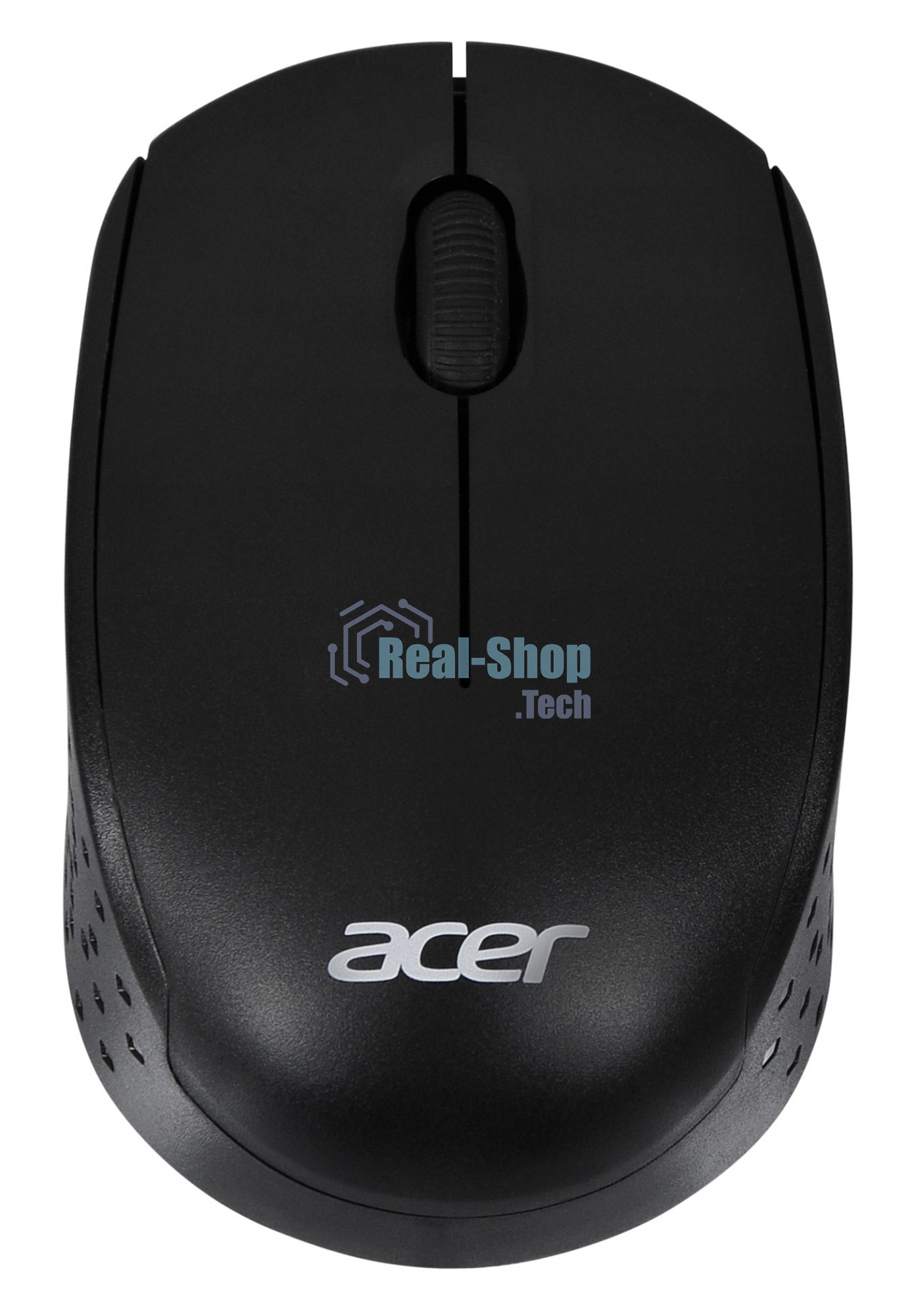 Мышь беспроводная Acer OMR020 черный, 1200 dpi, радиоканал, USB, кнопки - 3