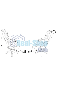 Кресло руководителя Бюрократ T-9926WALNUT черный, кожа, крестовина металл/дерево