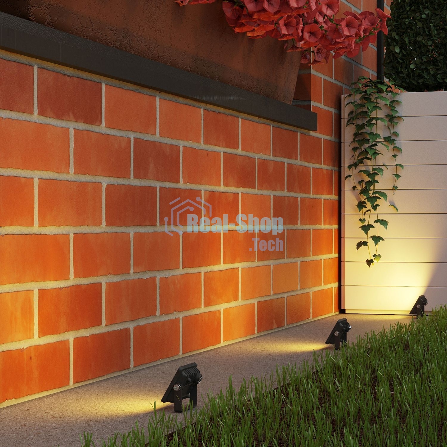 Прожектор светодиодный Gauss LED 10W 670lm IP65 3000К черный 613527110 Gauss