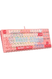 Клавиатура проводная A4Tech Bloody S87 Energy (S87 USB ENERGY PINK) USB розовый