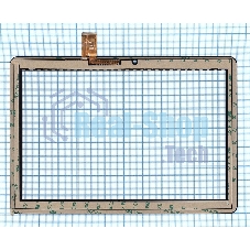 Сенсорное стекло (тачскрин) DP101279-F1 черное