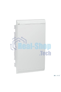 Бокс ЩРВ-П-36 мод. встраив. пластик IP41 PRIME бел. дверь IEK MKP82-V-36-WD-41-05