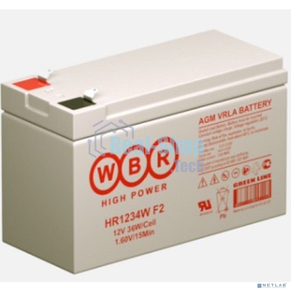 Батарея для ИБП WBR HR 1234W (12V 9Ah)