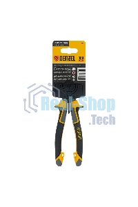 Плоскогубцы комбинированные Denzel 180 мм, трехкомпонентные рукоятки