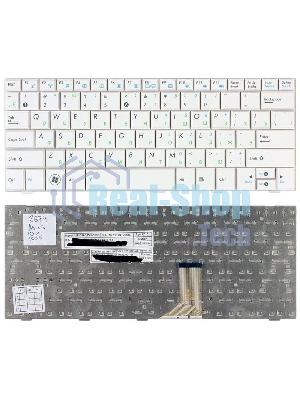 Клавиатура для ноутбука Asus Eee PC 1005HA 1008HA 1001HA 1001px белая
