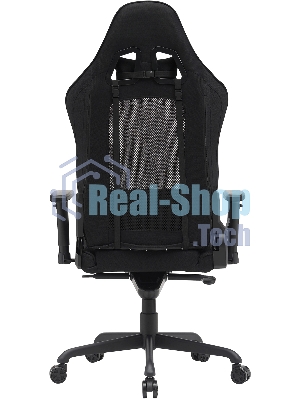 Кресло Cactus CS-CHR-MC04-BBK черный, экокожа