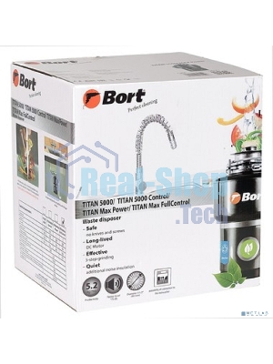 Измельчитель пищевых отходов Bort TITAN MAX Power (FullControl) (93410266)