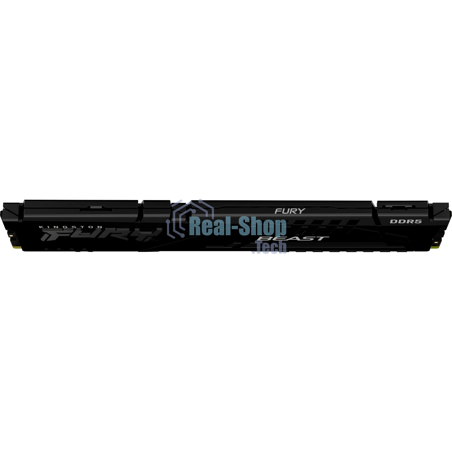 Оперативная память Kingston Fury Beast, DDR5, 32GB (1x32GB), 6000MHz, CL30, DIMM, с радиатором, черный