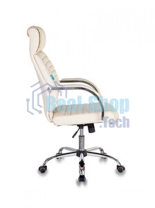 Кресло Бюрократ T-8010SL/IVORY слоновая кость, экокожа