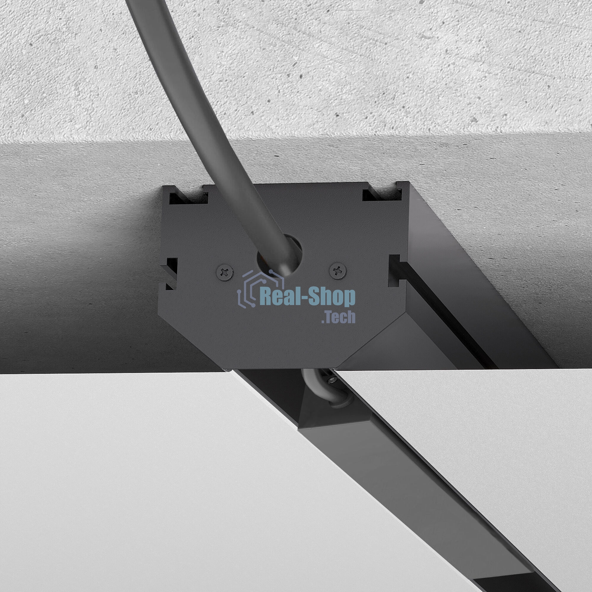 Slim Magnetic Заглушки для шинопровода в натяжной потолок 85204/00 (черный)  (2 шт.) 85206/00