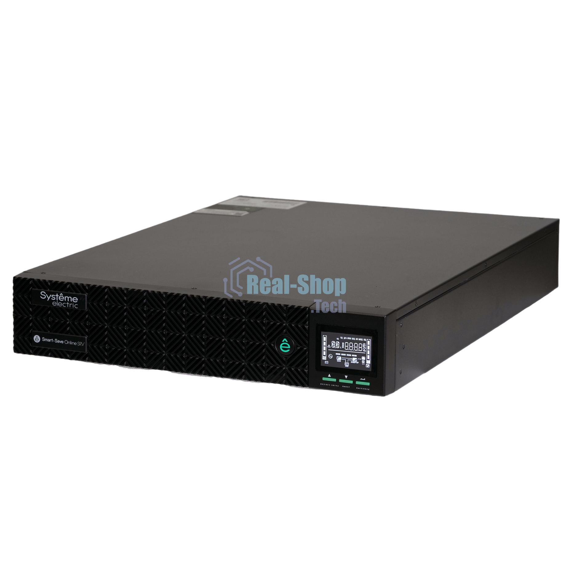 Источник бесперебойного питания Systeme Electric Smart-Save Online SRV SRVSE10KRTXLIG2-PM / 10000 ВA / 10000 Вт / 1 x IEC 320 С19, клеммная колодка