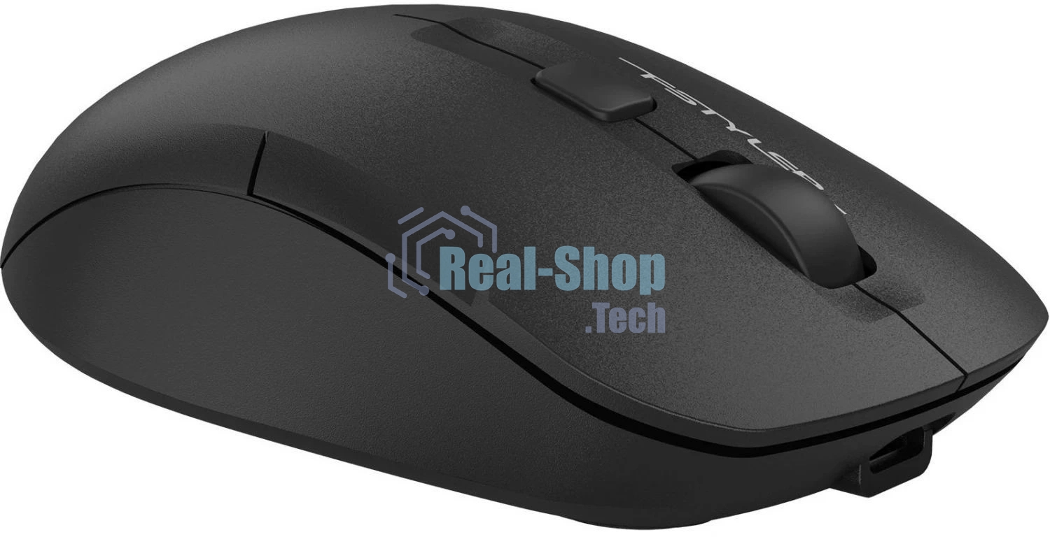 Мышь беспроводная A4Tech Fstyler FG16CS Air 2 черный, 2000 dpi, USB, радиоканал, кнопки - 4
