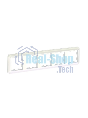 Рамка AtlasDesign Antique 5-постовая, универсальная, жемчуг