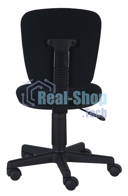 Кресло компьютерное Бюрократ CH-204NX/26-28 черное 26-28, без подлокотников