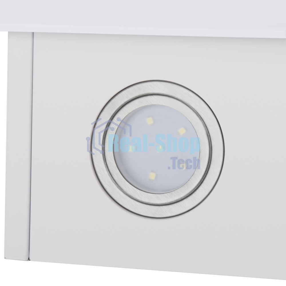 Вытяжка наклонная HOMSair Elf Push 60 белый, 60 см, 650 куб. м/ч, 47 дБ