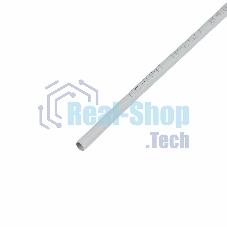 Термоусадочная трубка Rexant 4,0/2,0 мм, серая, упаковка 50 шт. по 1 м