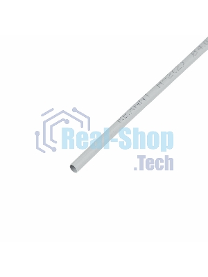 Термоусадочная трубка Rexant 4,0/2,0 мм, серая, упаковка 50 шт. по 1 м