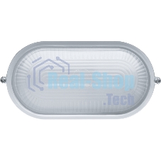 Светильник Navigator ЛОН NBL-O1-60-E27/WH 1х60Вт E27 IP54 (аналог НПБ 1401 бел. овал 60Вт)