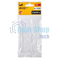 Хомут Iek UHH20-D025-100-050 2,5х100 мм нейлон (50 шт)