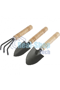 Набор по уходу за комнатными растениями Palisad деревянные рукоятки, 3 предмета