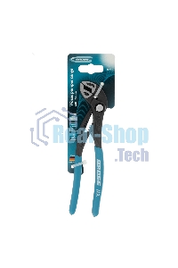 Клещи переставные Gross кнопочный механизм, обливные рукоятки, 180 мм