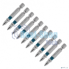 Набор бит Gross 11334 ph1х50 сталь s2 10 шт.