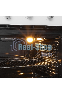 Шкаф духовой газовый с электрическим грилем Maunfeld MOGS703W, встраиваемый